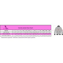 Load image into Gallery viewer, Dance Dimensions Varsity Jacket