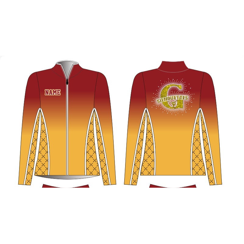 Golden Silhouettes Slim Fit Jacket