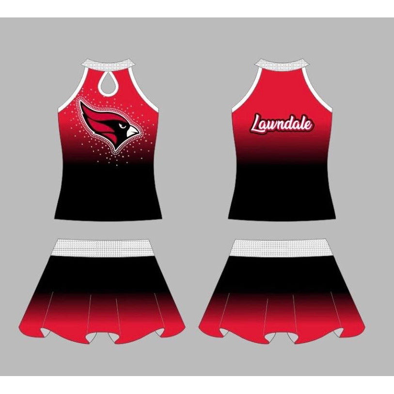 Lawndale Cheer Tank and Skirt