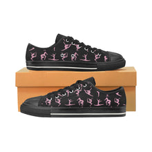Load image into Gallery viewer, Gymnast Canvas low top Shoes
