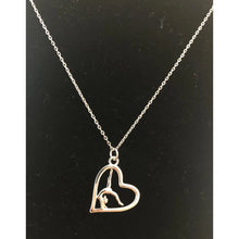 Load image into Gallery viewer, Sterling Silver Heart Necklace
