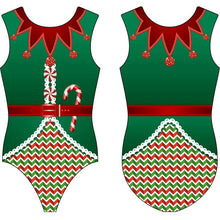 Load image into Gallery viewer, Christmas Elf Leotard
