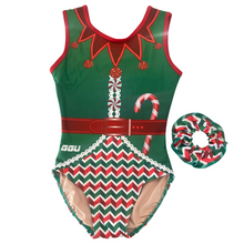 Load image into Gallery viewer, Christmas Elf Leotard
